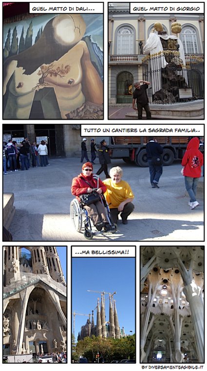 La sagrada familia accessibile disabili
