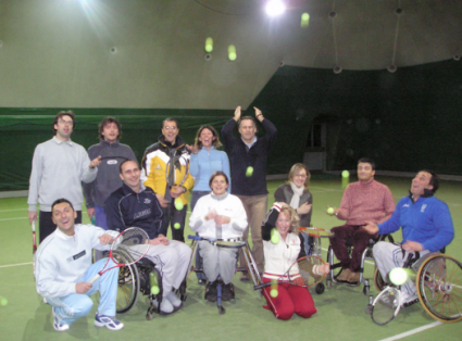 tennis disabili