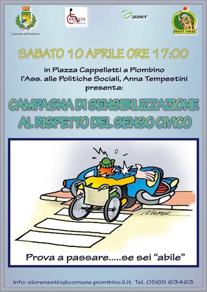 comune di piombino senso civico a piombino