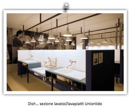 sezione lavatoi lavapiatti Unionlido foto villaggio accessibile