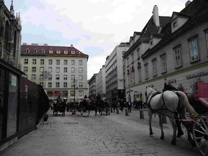 cattedrale di vienna la piazza della cattedrale di vienna