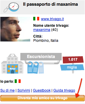 Trivago profilo