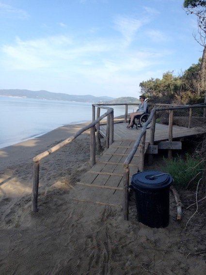 rampa spiaggia