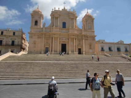 Veduta del centro barocco di Noto